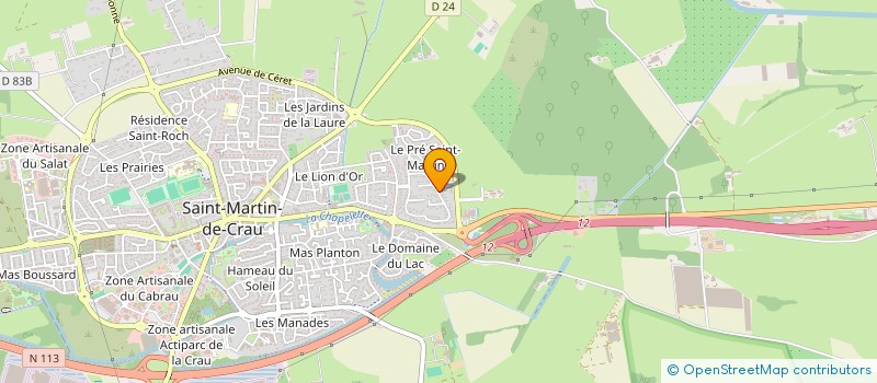 localisation de l'entreprise HERITAGE NETWORK à SAINT-MARTIN-DE-CRAU