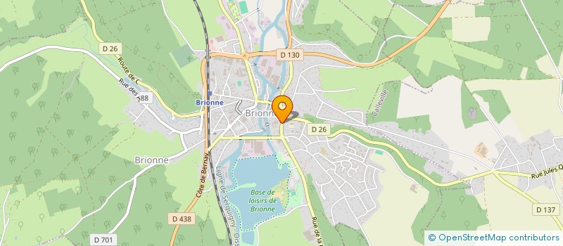 localisation de l'entreprise HERITAGE NORMAND BRIONNAIS  BRIONNE