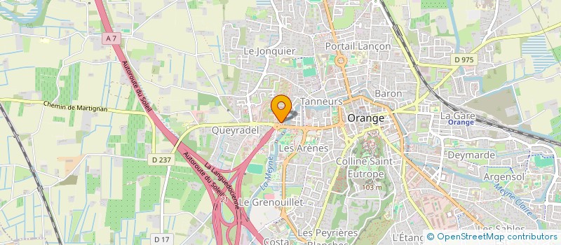 localisation de l'entreprise HERITAGE ORCHIDEE  ORANGE