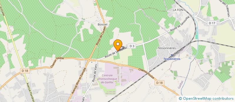 localisation de l'entreprise HERITAGE WO.MEN  GAILLAC