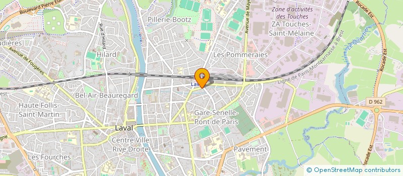 localisation de l'entreprise HERITAGE53 à LAVAL