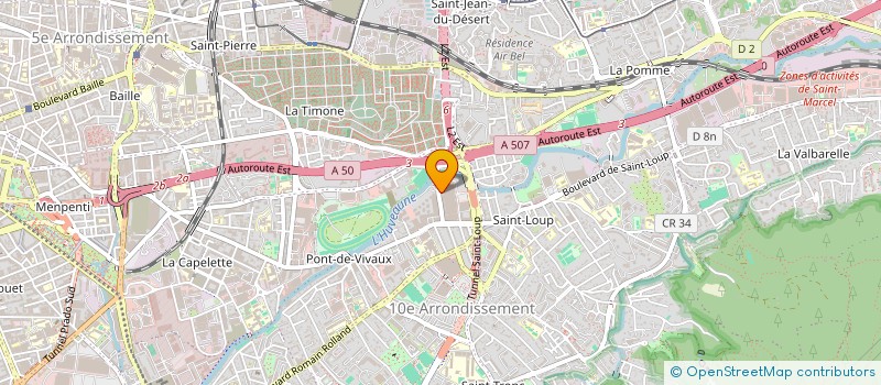 localisation de l'entreprise HERITAJ  MARSEILLE