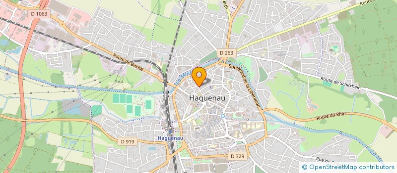 localisation de l'entreprise HERITIERS BLETTERER CECILE  HAGUENAU