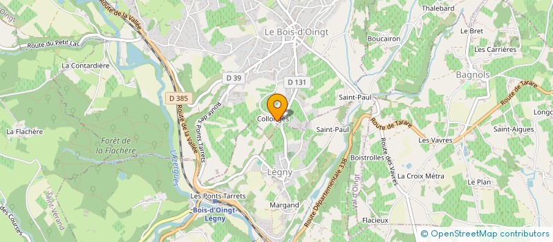 localisation de l'entreprise HERITIERS CHERMETTE LOUIS à VAL D'OINGT