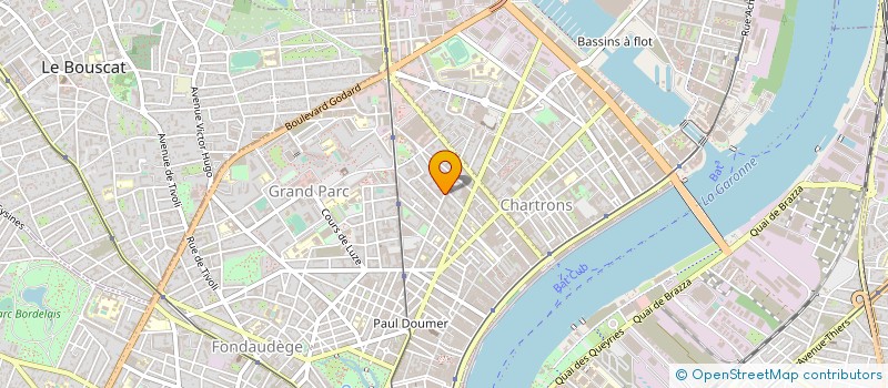 localisation de l'entreprise HERITIERS DE J TOUYA à BORDEAUX