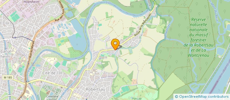 localisation de l'entreprise HERITIERS DE LA FORET  STRASBOURG