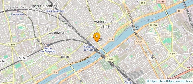 localisation de l'entreprise HERITIERS DE M E DESNOT à ASNIERES-SUR-SEINE
