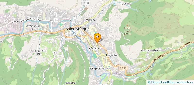 localisation de l'entreprise HERITIERS DE VERGNAUD PIERRE  SAINT-AFFRIQUE