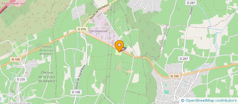 localisation de l'entreprise HERITIERS GRAVIER ODETTE  DOMAZAN