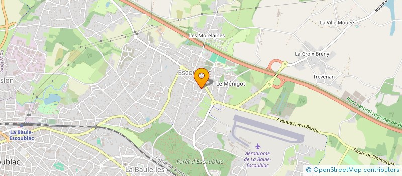 localisation de l'entreprise HERITIERS GUELLIER  LA BAULE-ESCOUBLAC