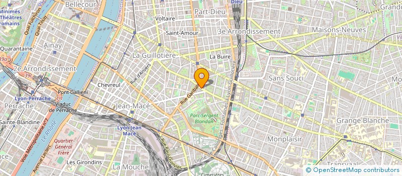 localisation de l'entreprise HERITIERS HAMANDJIAN BEDROS P  LYON