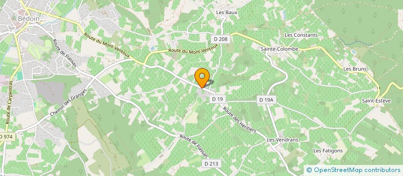 localisation de l'entreprise HERITIERS IMMOBILIER  BEDOIN