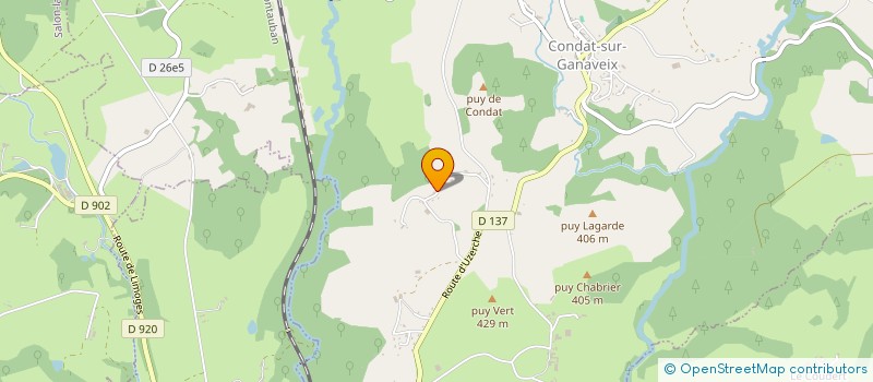 localisation de l'entreprise HERITIERS PAUL BRUGERE  EYBURIE