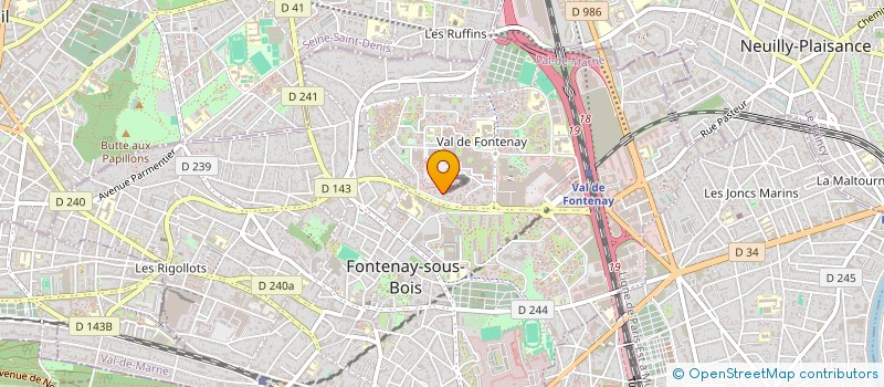 localisation de l'entreprise HERITIERS TORDJMAN MAKLOUF à FONTENAY-SOUS-BOIS