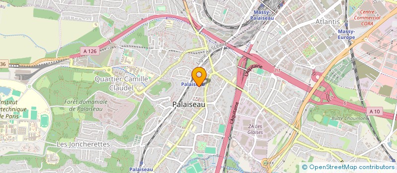 localisation de l'entreprise HERITIERS TOULLIER à PALAISEAU