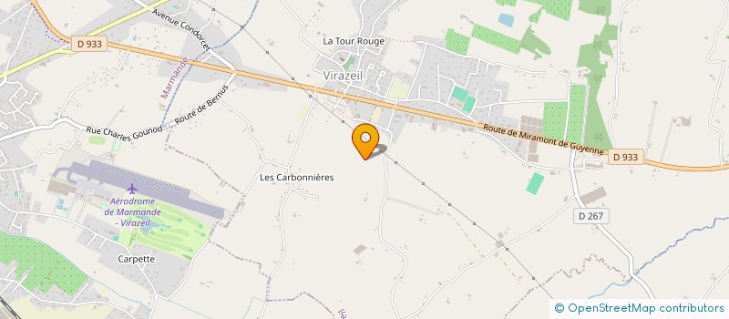 localisation de l'entreprise HERJE à MONTPOUILLAN