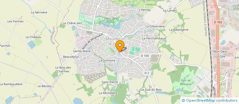 localisation de l'entreprise HERKA  MOUILLERON-LE-CAPTIF