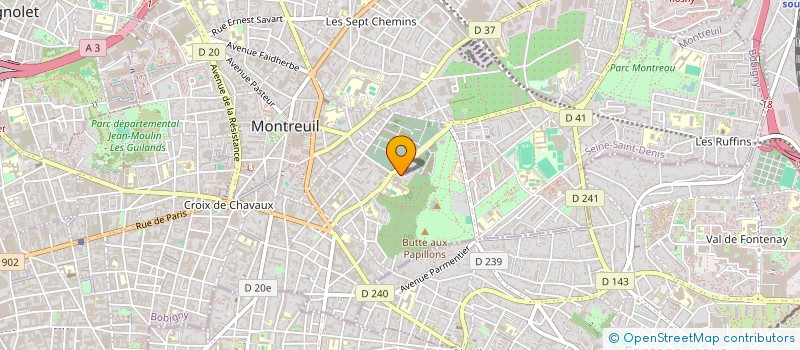 localisation de l'entreprise HERKAZ ENTREPRISE à MONTREUIL