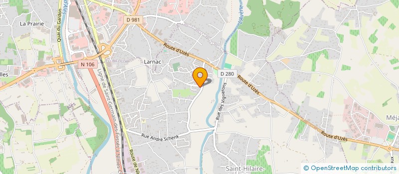 localisation de l'entreprise HERKULE  SAINT-HILAIRE-DE-BRETHMAS