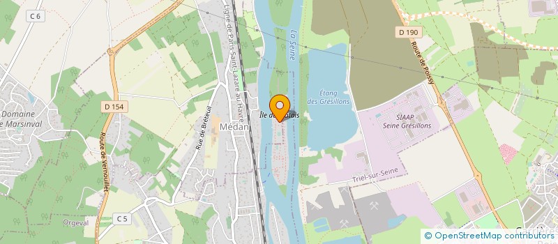 localisation de l'entreprise HERKULES FITNESS à VILLENNES-SUR-SEINE