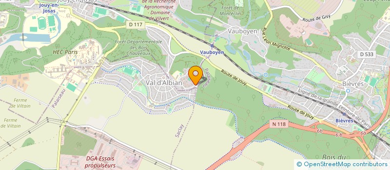 localisation de l'entreprise HERKYMA  JOUY-EN-JOSAS