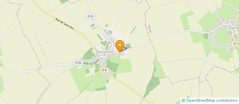 localisation de l'entreprise HERLANT PROTECTION INCENDIE  FREVENT