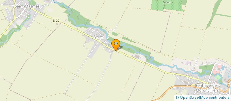 localisation de l'entreprise HERLEM à SELLES