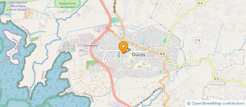 localisation de l'entreprise HERLINA à DUCOS