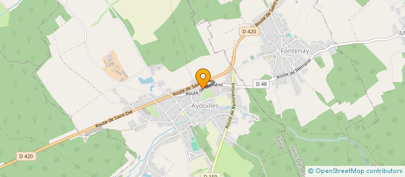 localisation de l'entreprise HERLISA à AYDOILLES