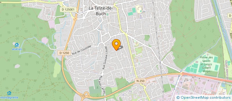 localisation de l'entreprise HERLOLO à LA TESTE-DE-BUCH
