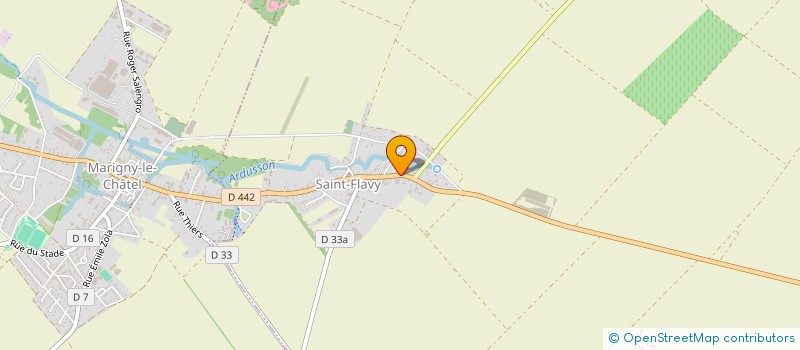 localisation de l'entreprise HERLUISON DE L'ARDUSSON  SAINT-FLAVY