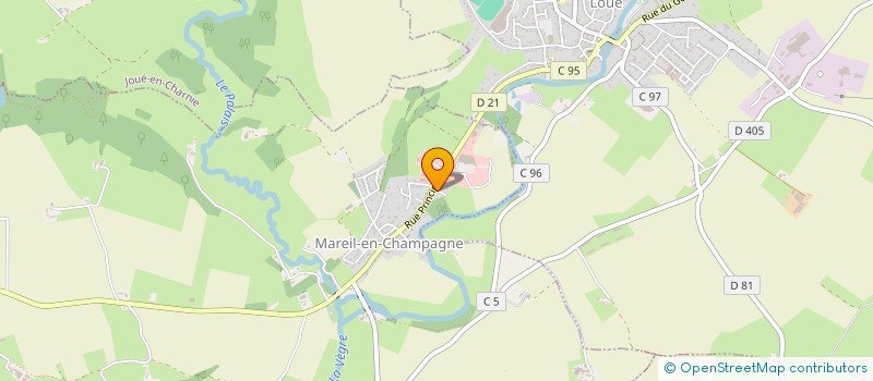 localisation de l'entreprise HERLY CHIEN D'ACCOMPAGNEMENT SOCIAL (HCAS)  MAREIL-EN-CHAMPAGNE