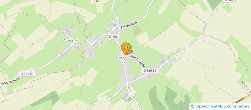 localisation de l'entreprise HERLY GYM  HERLY