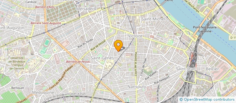 localisation de l'entreprise HERMAFOL  BORDEAUX