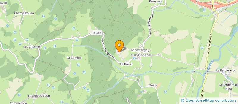 localisation de l'entreprise HERMAFROBEAT  NAVOUR-SUR-GROSNE