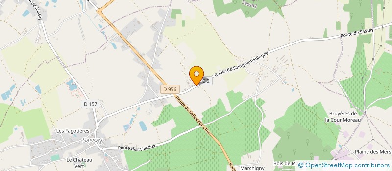 localisation de l'entreprise HERMAJU  SASSAY