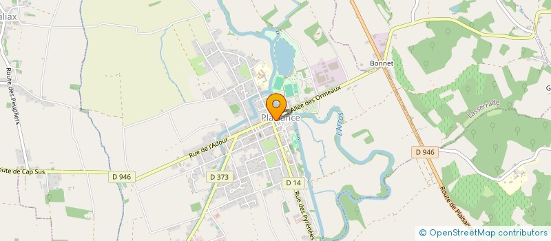 localisation de l'entreprise HERMAN  PLAISANCE