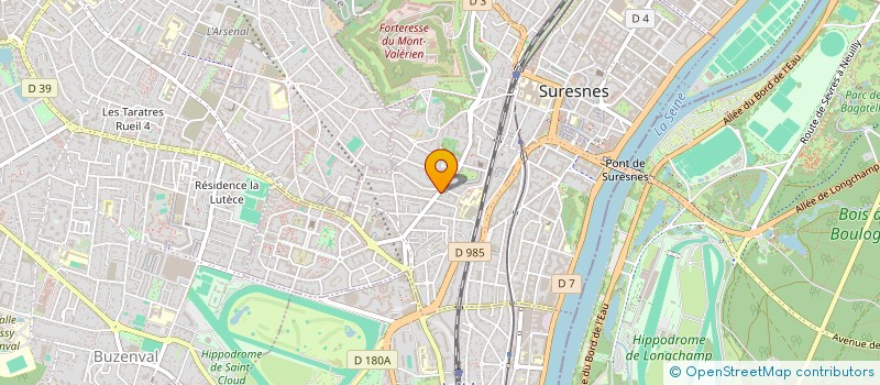 localisation de l'entreprise HERMAN BAT à SURESNES