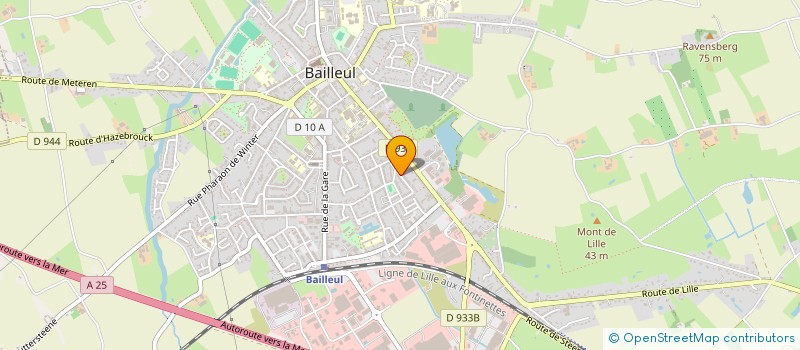 localisation de l'entreprise HERMAN COMMUNICATION à BAILLEUL