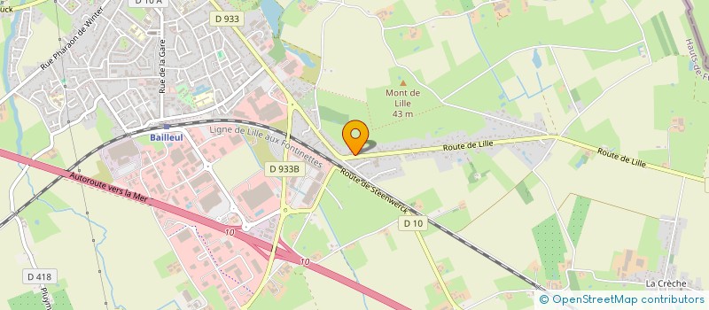 localisation de l'entreprise HERMAN INVEST à BAILLEUL