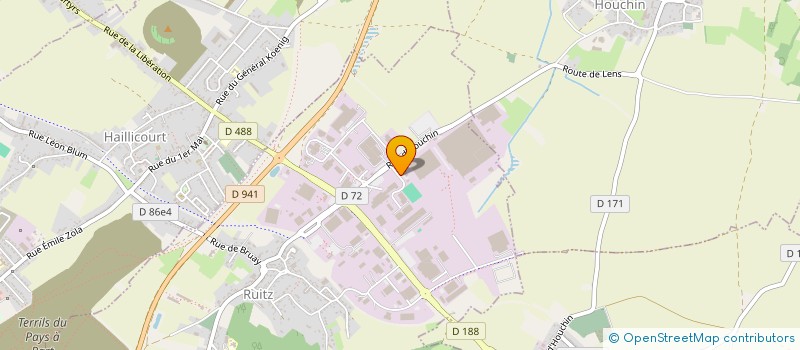 localisation de l'entreprise HERMAN PLATRERIE à RUITZ