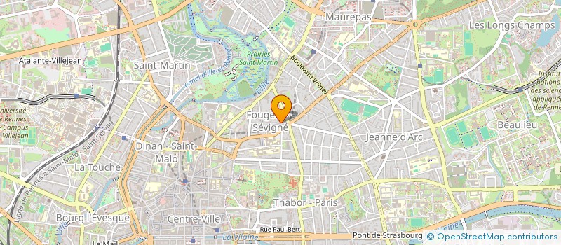 localisation de l'entreprise HERMANA  RENNES