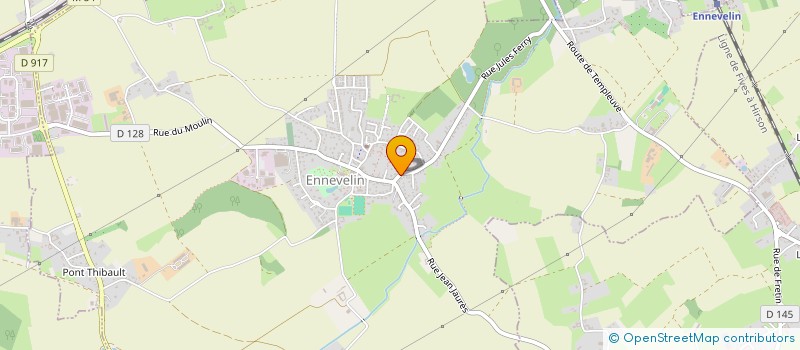 localisation de l'entreprise HERMAND CONSEIL  ENNEVELIN