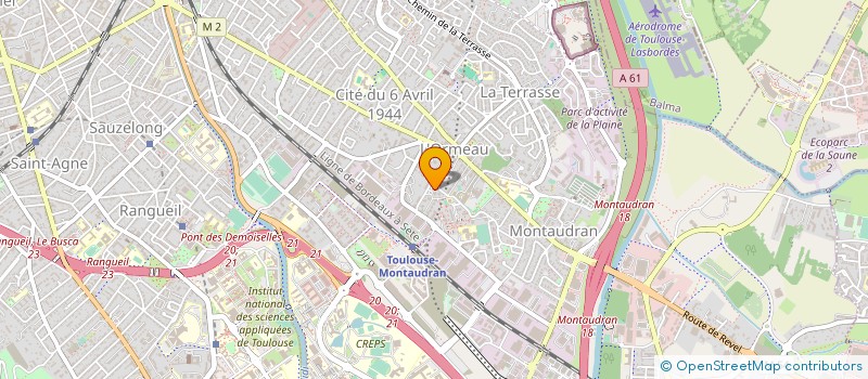 localisation de l'entreprise HERMANN DES GRANDES MARQUES à TOULOUSE