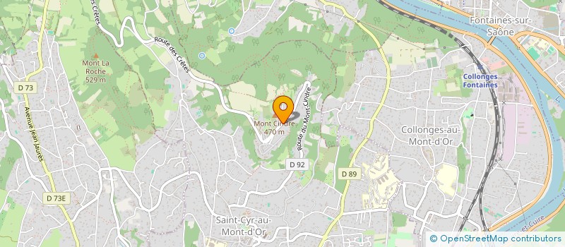 localisation de l'entreprise HERMANNI  SAINT-CYR-AU-MONT-D'OR