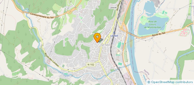 localisation de l'entreprise HERMANOS  LE TEIL