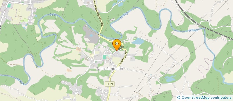 localisation de l'entreprise HERMANOS DEVENA  SAINT-PANDELON