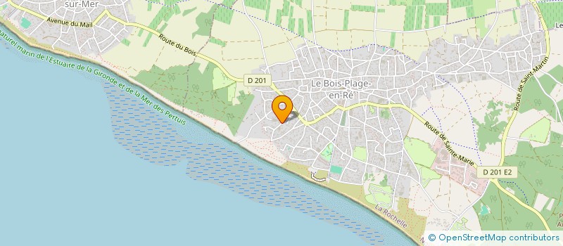 localisation de l'entreprise HERMANT  LE BOIS-PLAGE-EN-RE