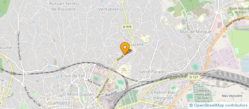 localisation de l'entreprise HERMAU à NIMES