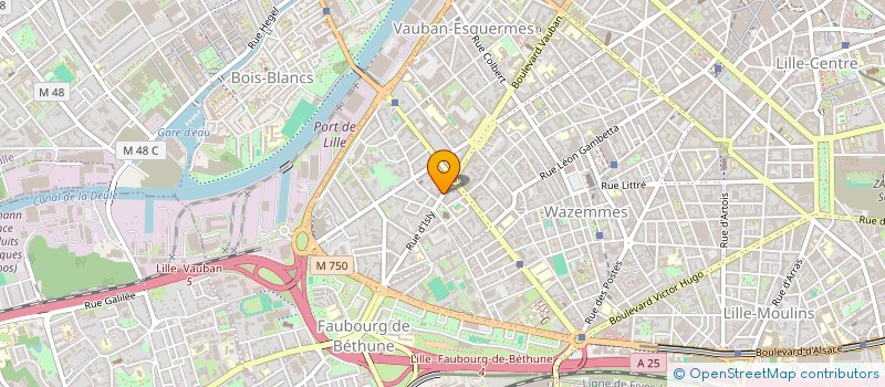 localisation de l'entreprise HERMEL CONSULTING à LILLE